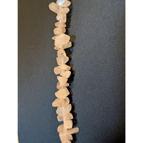 Vintage Gemstone Chip 38" Necklace Strand - Picture 4 of 4